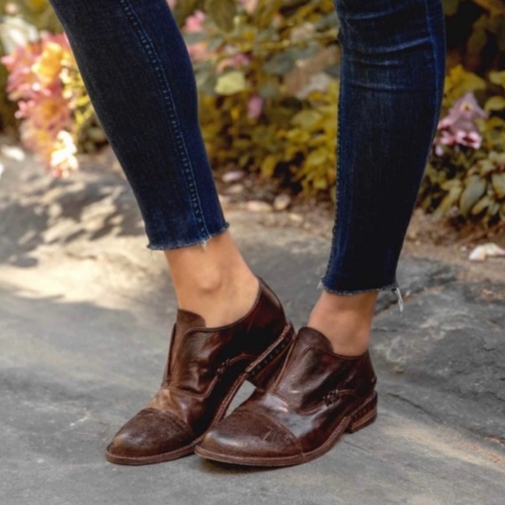 Bed Stu Rose Cap Toe Oxford